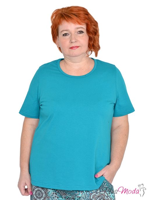 Футболка Модель №1202 размеры 44-84 - Plusmoda фото 2