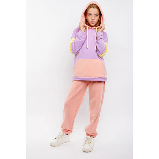 Костюм футер 3х нитка петля 8383300102 8383300102 купить оптом по цене 1 757 ?| Фабрика детской одежды Юлла - Youlala фото 10