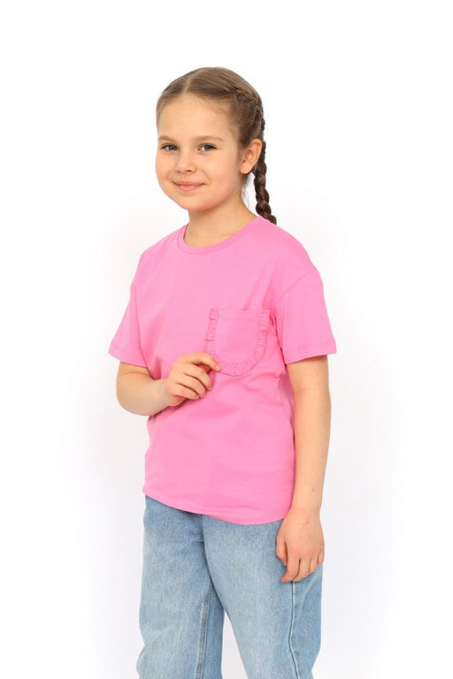 CRB wear/ CSKG 63794-27-397 Футболка для девочки,розовый/Ex.Cherubino  фото 2