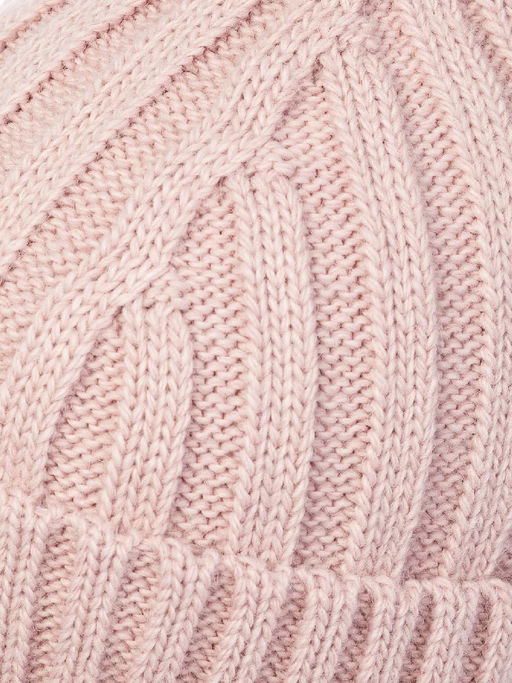 Шапка жен. шерсть+акр LB-BR55042 dusty rose - Labbra фото 3