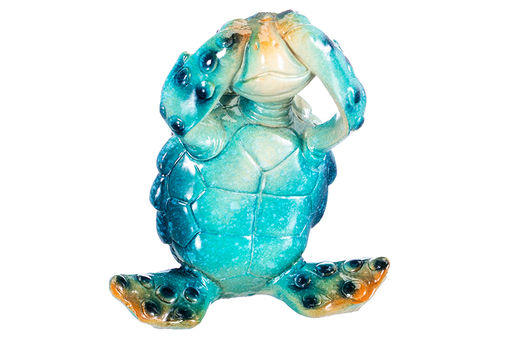 Фигурка декоративная 8*6*9,5 см Голубая черепашка Ничего не вижу - Elan gallery фото 13
