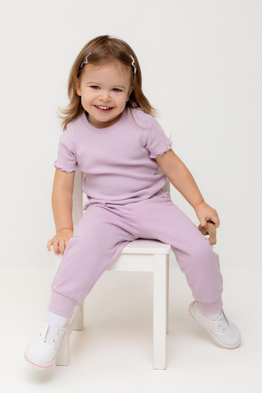 КР 400687/ледяная орхидея к537 брюки д/дев яс