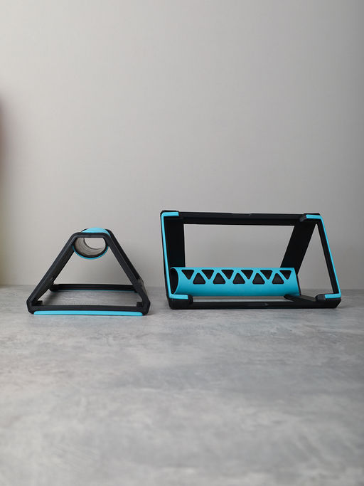 Упоры для отжиманий Woohooo Push-up bars II / комплект 2 шт / синий /уп 50/ - Галеонтрейд фото 11