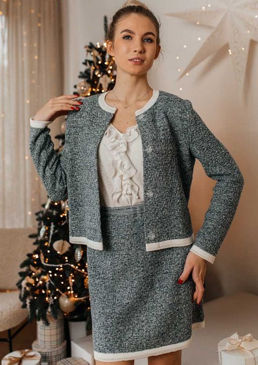 Юбка полушерсть, ВОЛТРИ  фото 6