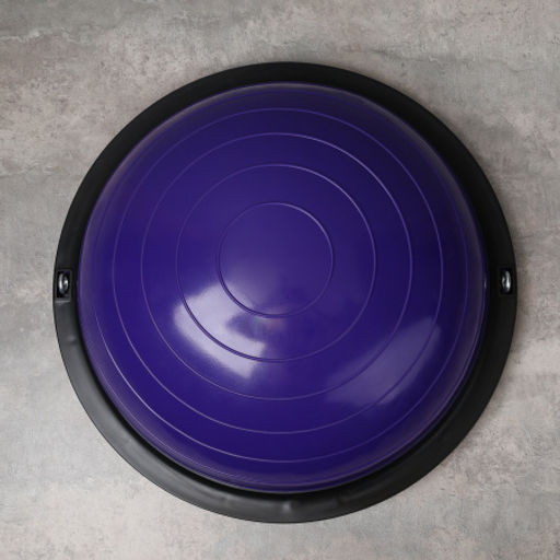 Полусфера балансировочная BOSU 46см Woohooo Drops эспандер, насос/ фиолетовый / B46Dr-V/ уп5 - ГалеонТрейд фото 4
