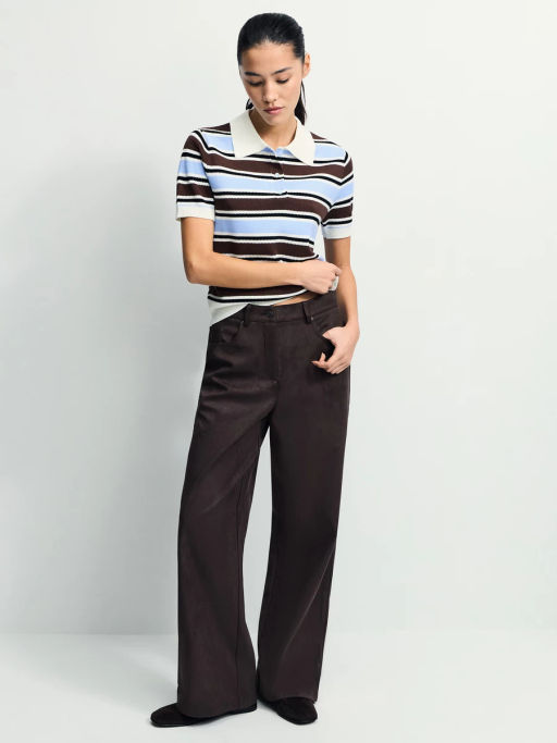 Джемпер-поло из вискозы / Zarina фото 3