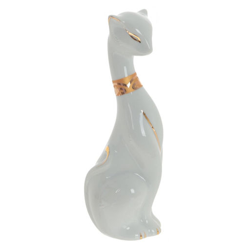 Фигурка декоративная "Кот", L4 W5,5 H16 см, 2в.