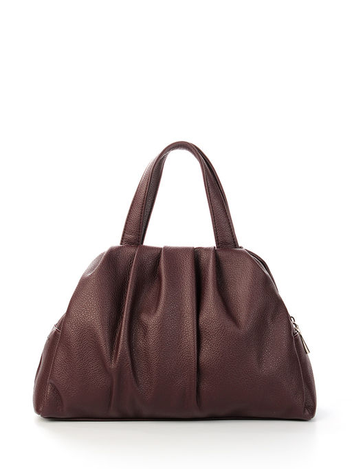 LACCOMA сумка София-Y2005-бордовый эко кожа хлопок  фото 3