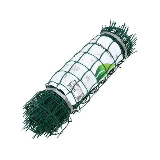 Сетка садовая, 0.5×5 м, ячейка квадрат 50×50 мм, пластиковая, зелёная, Greengo, в рулоне