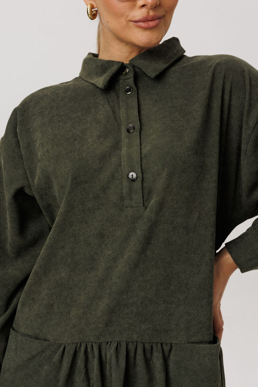 Платье ANELLI 1730 папоротник  фото 8