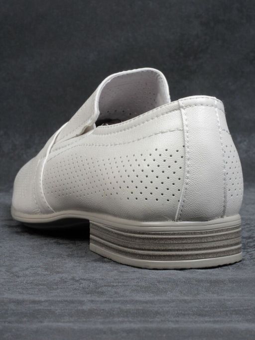 C202-1 WHITE Полуботинки мужские (натуральная кожа) - Фабричный китай фото 5