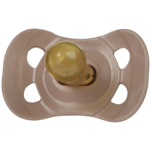 Соска - пустышка латексная классическая «Мишка», от 0 мес., коричневая