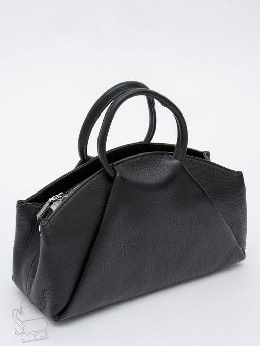 Сумка женская кожаная 1126M black Polina&Eiterou