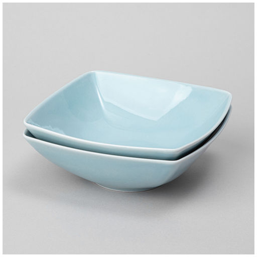 НАБОР САЛАТНИКОВ КВАДРАТНЫХ LEFARD TINT 600МЛ (СВЕТЛО-ГОЛУБОЙ) 2 ШТ.  фото 3