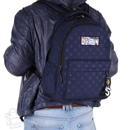 Рюкзак мужской текстильный 1819PM d.blue Sikale - S-style фото 2