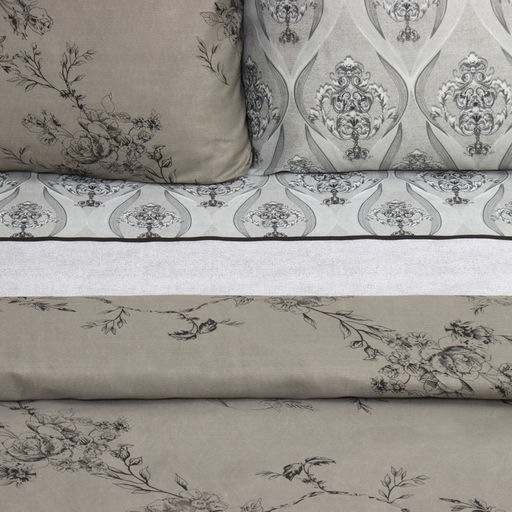 Постельное бельё 2 сп Экономь и Я Pattern, 173х215см, 175х214см, 50х70см-2шт, микрофибра, 60г/м2  фото 2