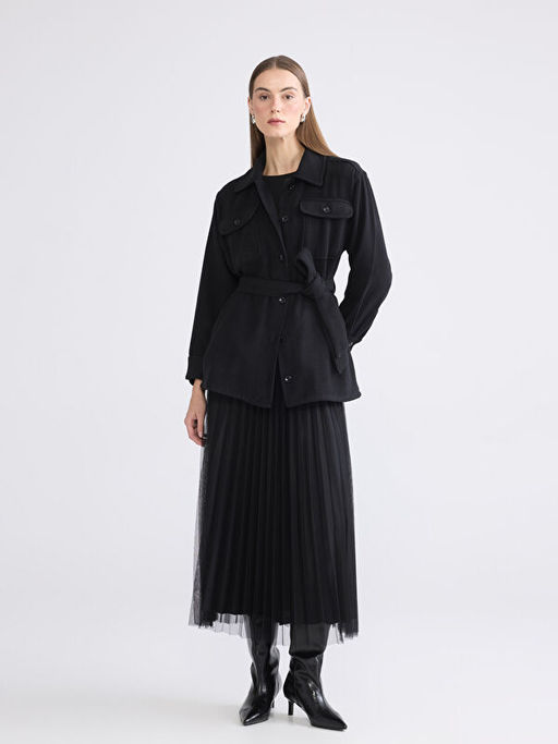 Oversize Kad?n G?mlek Ceket