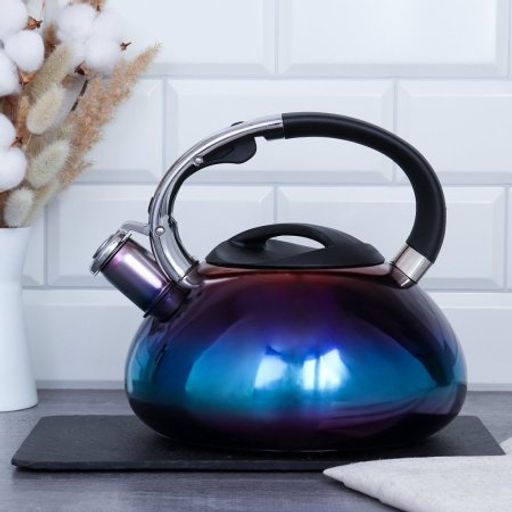 Чайник 3,0 л / NX-097 /уп 12/ фиолетовый неон/0,98 - Галеонтрейд фото 6