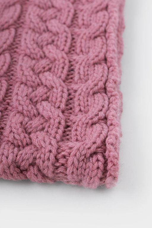 КВ 15005/ш/брусника шарф-снуд дет