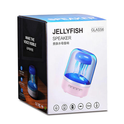 Светильник-колонка "Медуза" (с Bluetooth) в коробке