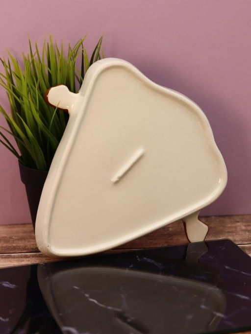 Тарелка керамическая iLikeGift Funny pizza, 21,6х20,3х2,5 см