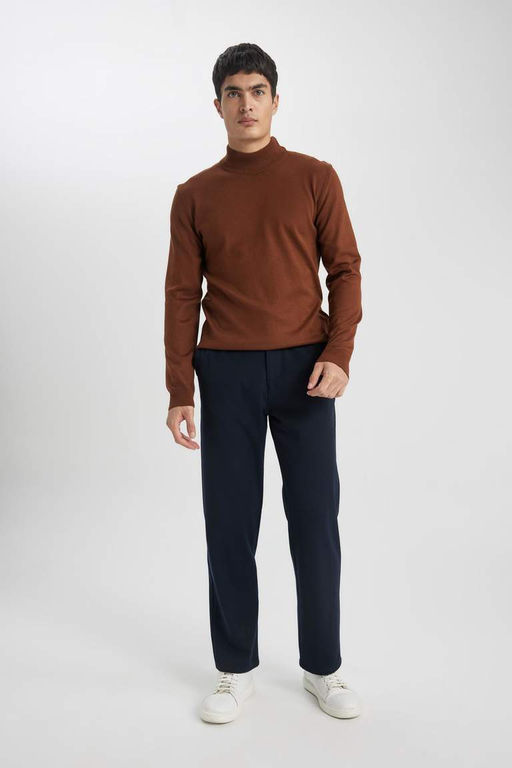 Прямые брюки расслабленного кроя - Defacto фото 5