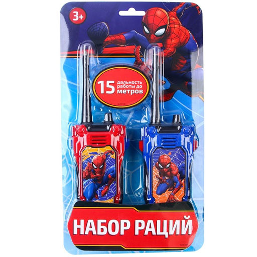 Рация детская, набор 2 шт. «Человек паук», Marvel