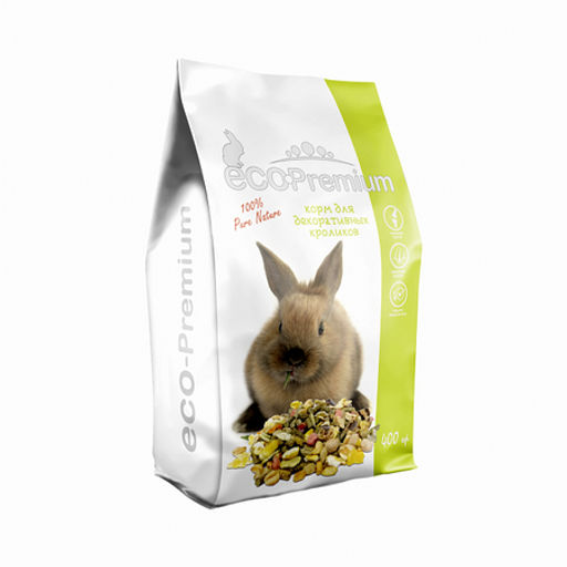 ECO-Premium Корм для декоративных кроликов 400 г. 1/18