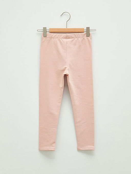 Beli Lastikli Bask?l? K?z ?ocuk Uzun Tayt - Waikiki фото 2