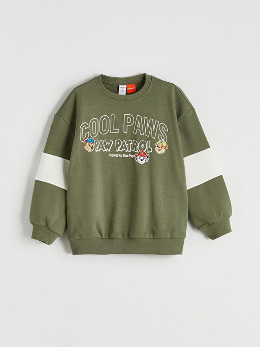 Paw Patrol Bask?l? Erkek ?ocuk Sweatshirt