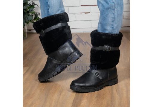 унты мужские Короткие, литая подошва - Мирунт фото 3
