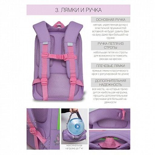 RG-066-1 Рюкзак школьный - Grizzly фото 4