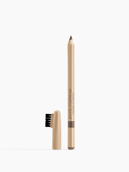 Карандаш для бровей со щеточкой 2 в 1 Pure Makeup - Avon фото 2