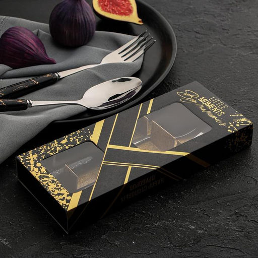 Столовые приборы Little moments: ложка и вилка