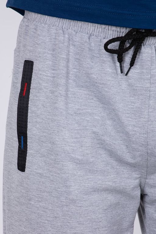 Брюки спортивные 
 3.MM112A-серый-светлый