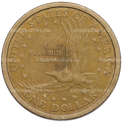 Монета 1 доллар 2000 года P США Сакагавея Парящий орел