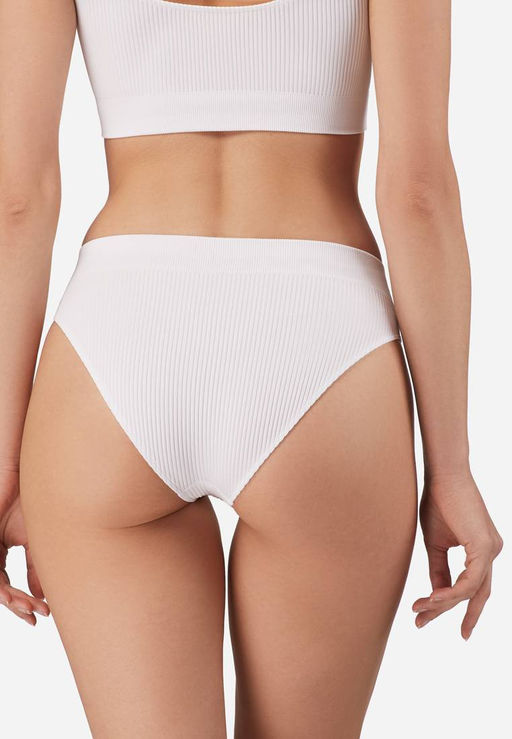 TEKSA WSL 001 Трусы женские слипы white - Conte elegant фото 6