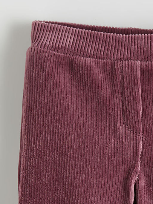 Beli Lastikli Basic K?z ?ocuk Kadife Tayt