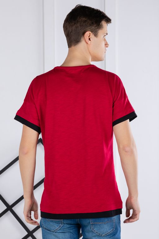 футболка 
 17.9207-BORDO - Tricko фото 2