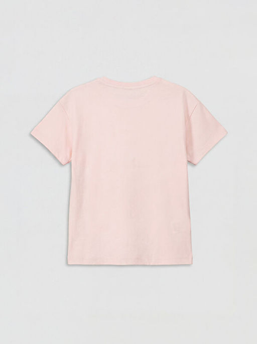 Bisiklet Yaka Miffy Bask?l? K?z ?ocuk Ti??rt