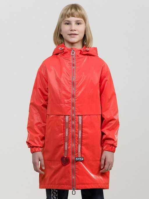 PELICAN, плащ для девочек, Красный фото 9