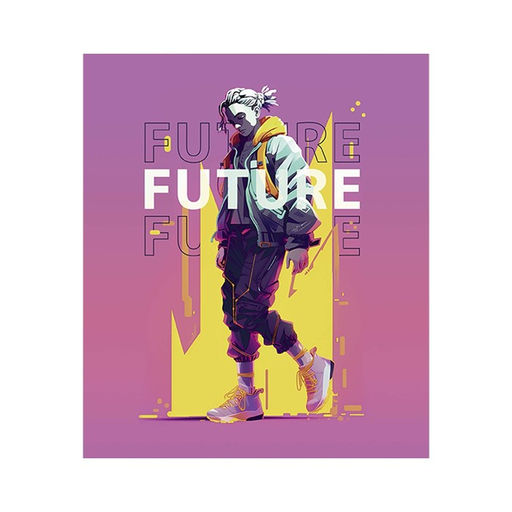 Тетрадь 48 листов в клетку Calligrata AnimeBoy, обложка мелованный картон, ТВИН-лак, выборочный УФ-лак, блок офсет МИКС  фото 4