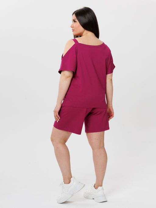 Костюм женский К-237 (кулирка с лайкрой) Зелёная - Elenatex фото 14