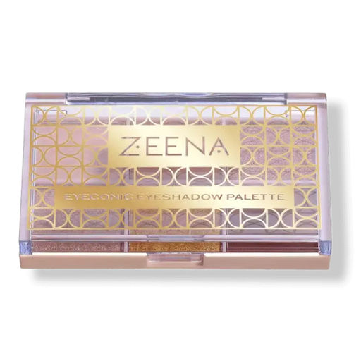 Палетка теней Eyeconic Eyeshadow Palette, 010 Golden Nude 600002 - ZEENA фото 2