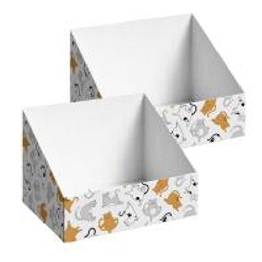 VAL OF-BC-2Rmono Коробка-органайзер для хранения, 30*23*20 см, набор 2 шт., моно, OPUS ROMANO FLORA, шт - Valiant фото 31