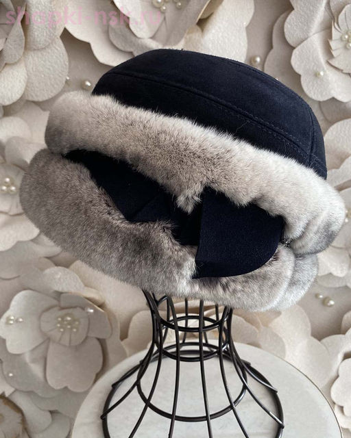 Регина замша Шапка женская (56-58)