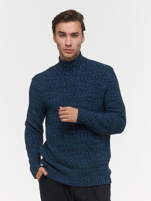 Свитер мужской BY222-15031. 18-4020/31/01/66/03 св.деним/зимнее утро/сталь - Vay фото 2