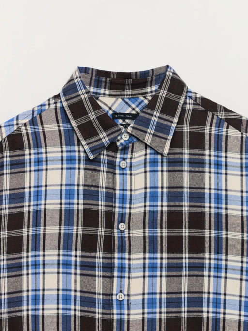 Фланелевая рубашка в клетку / Zarina