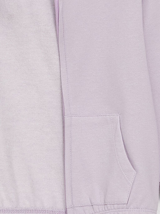 Kap??onlu Uzun Kollu Basic K?z Bebek Fermuarl? Sweatshirt - Waikiki фото 2