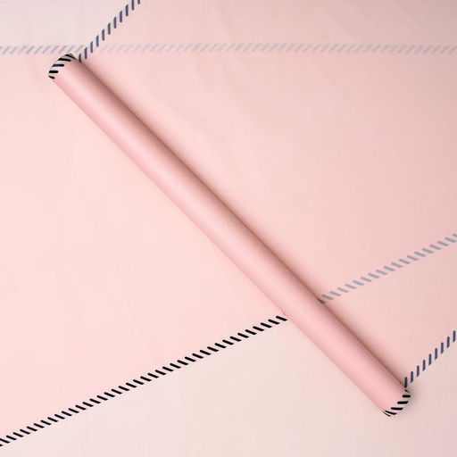 Пленка для цветов "Кайма", чайная роза, 0,58 х 10 м